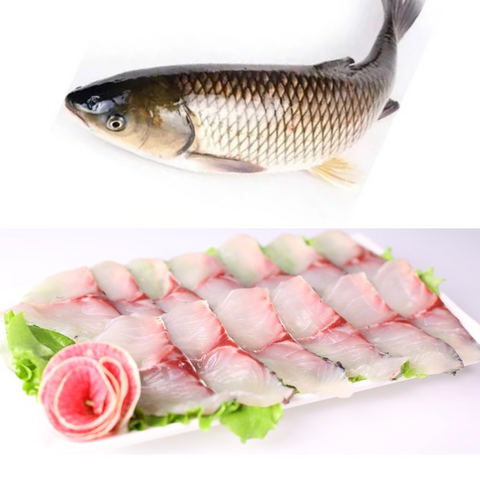 Grass Carp fish & fillet