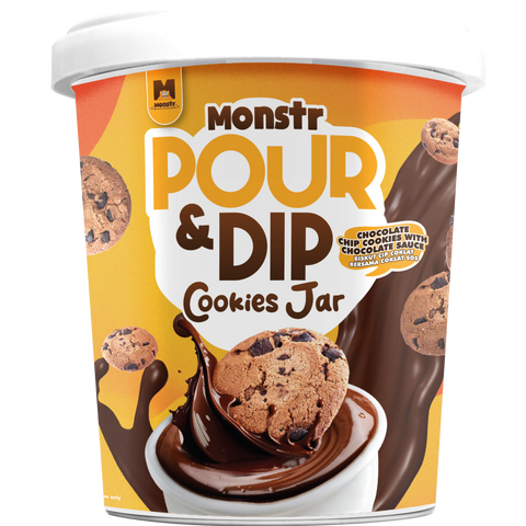 Monstr Pour & Dip Chocolate Chips Cookies