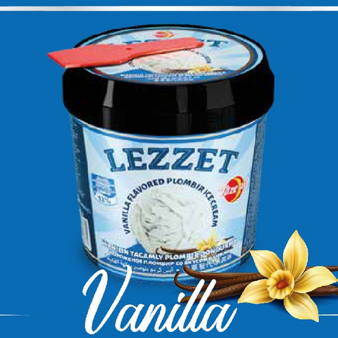 Taze ay Ice cream Lezzet Vanilla