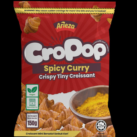 SPICY CURRY CRISPY AND SOFT TINY CROISSANT