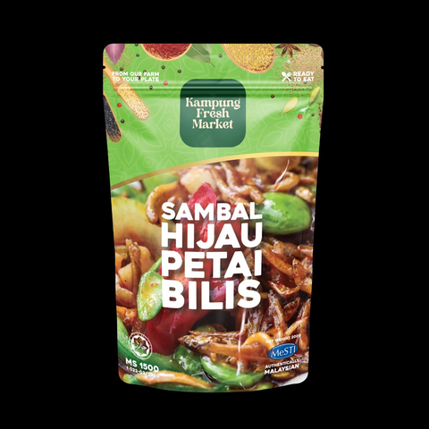 SAMBAL HIJAU PETAI BILIS