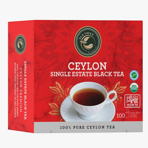 ORGANIC BLACK TEA BAGS SINGLE ESTATE