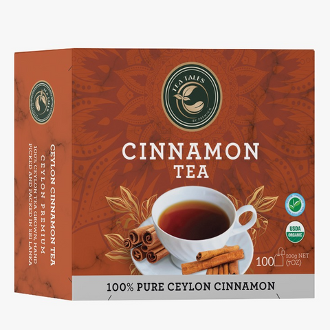 ORGANIC BLACK TEA BAGS CINNAMON