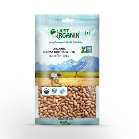 Just Organik Organic Rajma Chitra White/ White Kidney beans