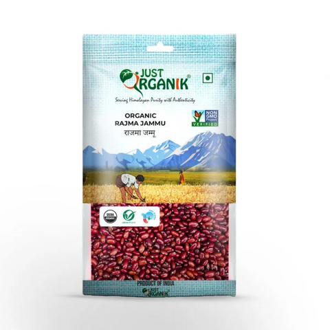 Just Organik Organic Rajma Jammu/ Red Kidney Beans