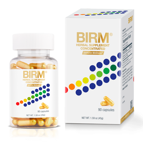 BIRM Preventive Herbal Supplement - Natural Extract Support for a Healthy Immune System - Made in Ecuador, 90 Capsule Bottle (40MG)