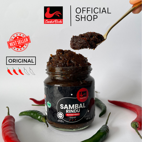 Ready To Eat Sambal Rindu (Spicy Black Sauce) - Original