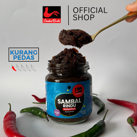 Ready To Eat Sambal Rindu (Spicy Black Sauce) - Not Spicy