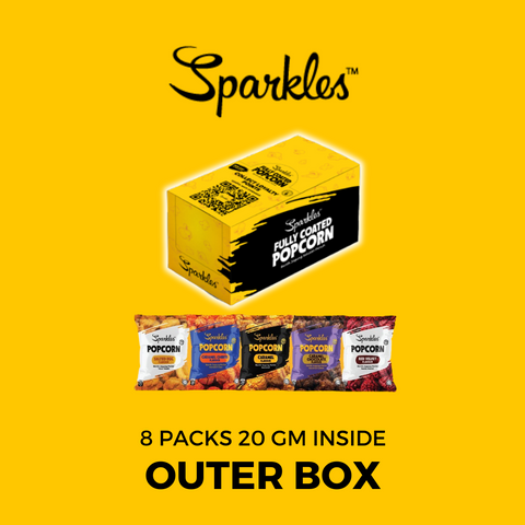 Sparkles Popcorn Outer Box