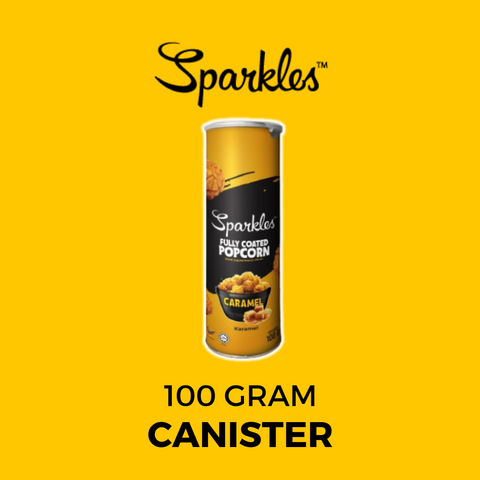 Sparkles Popcorn Canister 100 gm