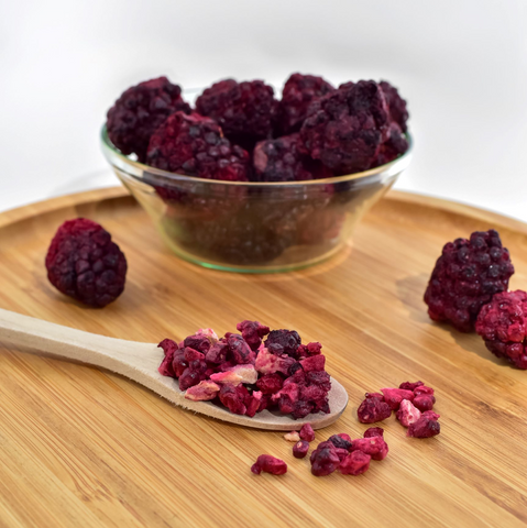 Freeze Dried Blackberry Pieces