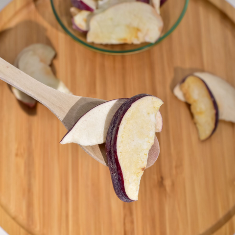 Freeze Dried Red Apple Quarter