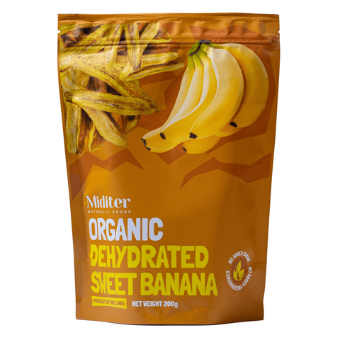 Organic Dehydrated Banana