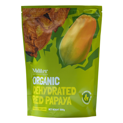 Organic Dehydrated Papaya