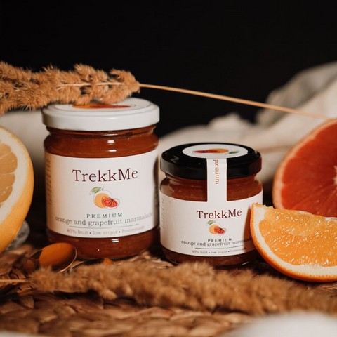 PREMIUM HOMEMADE ORANGE AND RED GRAPEFRUIT MARMALADE