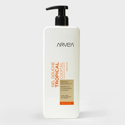 SHOWER GEL TROPICAL COCKTAIL MANGUE & PAPAYE 400 ML