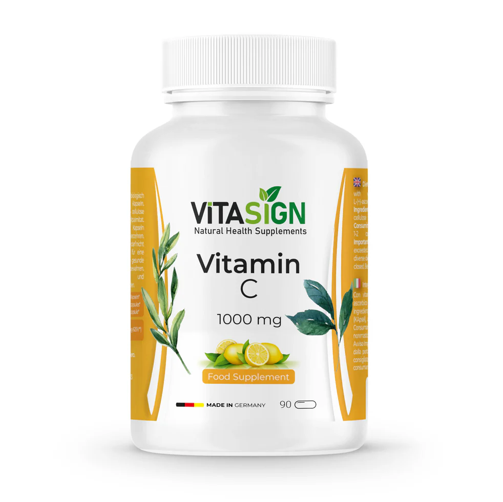 ViTASIGN Vitamin C 1000mg – 90 Vegan Capsules – Arabian Organics