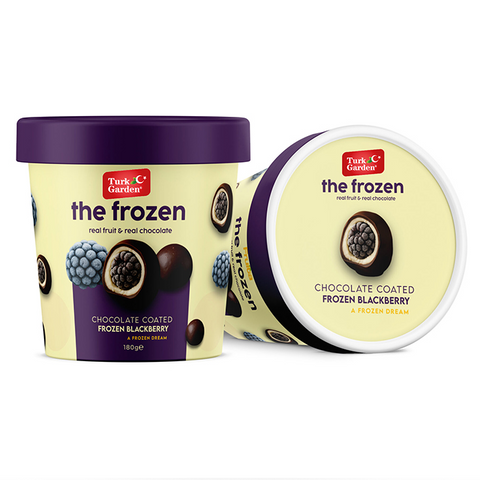 Chocolate Coated Frozen Blackberry