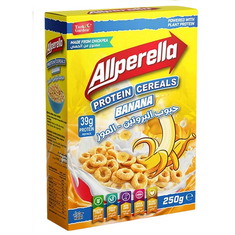 Protein Cereal with Banana Flavor 250g | High Protein Breakfast Cereal