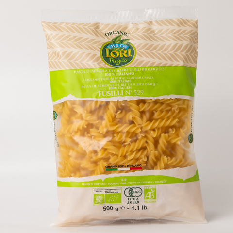 ORGANIC ITALIAN PASTA - FUSILLI BIO LORI