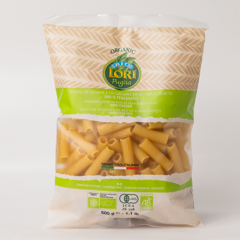 ORGANIC ITALIAN PASTA - TORTIGLIONI BIO LORI