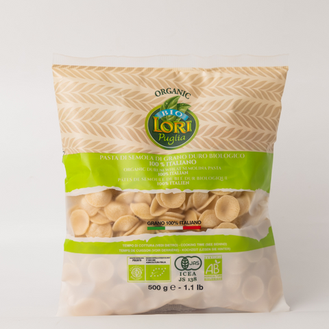 ORGANIC ITALIAN PASTA - ORECCHIETTE BIO LORI