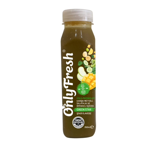 100% Cold-Pressed Green Star Smoothie