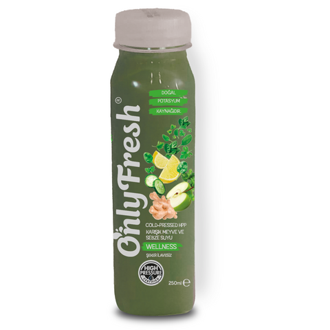 100% Cold-Pressed Wellness Juice