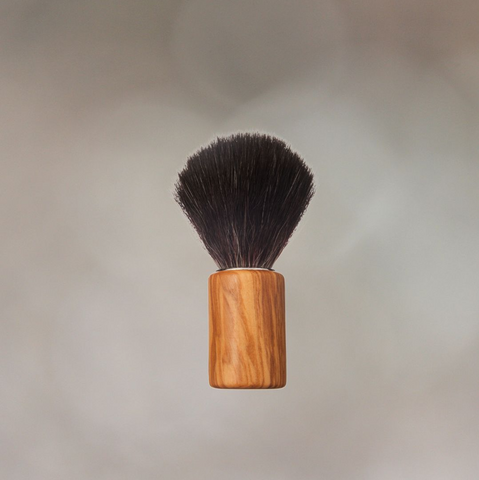 shaving brush, olive, 627