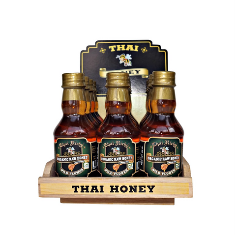 Organic Raw Honey (80g with wooden tray)