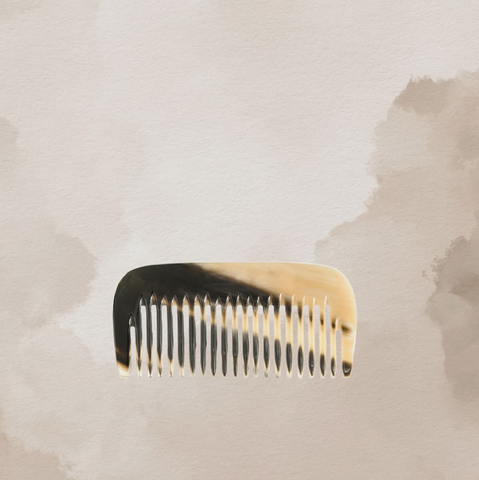 pocket comb, horn, water buffalo, 19H
