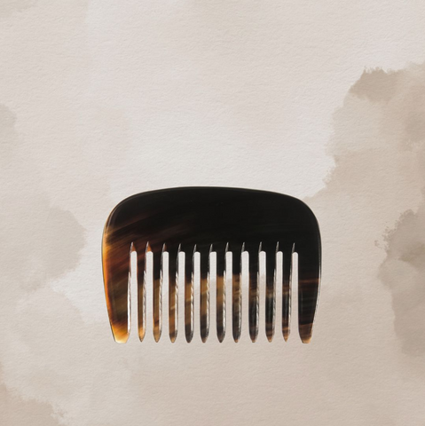 styling comb, horn, water buffalo, 110H