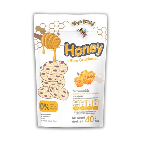 Honey Rice Crackers (Original 40g)