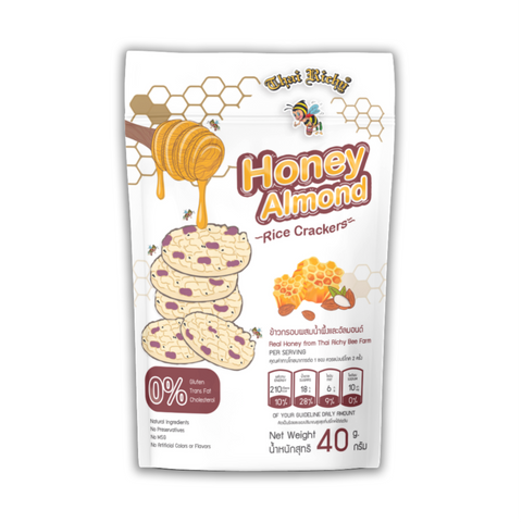 Honey Rice Crackers (Almond 40g)