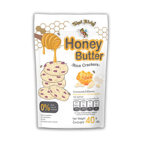 Honey Rice Crackers (Butter 40g)