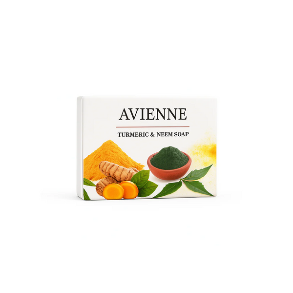 Buy Avienne Turmeric & Neem Soap | Natural Anti-Acne & Skin Healing ...