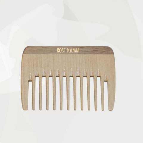styling comb, wood, extra wide, 10B