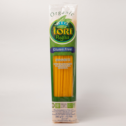 ITALIAN ORGANIC GLUTEN-FREE SPAGHETTI – CORN & RICE | BIO LORI