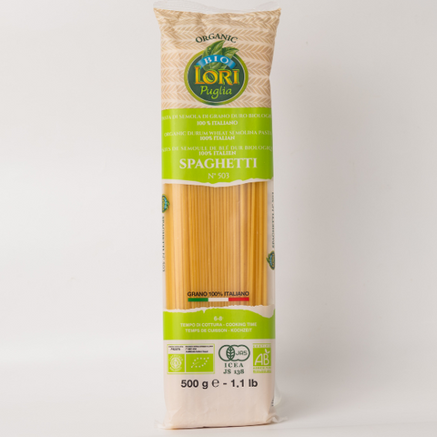 ITALIAN ORGANIC PASTA- SPAGHETTI BIO LORI