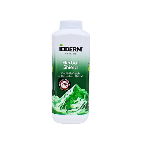 IODERM Prickly-Heat Cooling Powder 100g - Herbal Shield