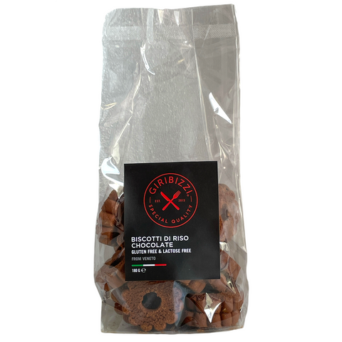 BISCOTTI DI RISO CHOCOLATE GLTEN FREE & LACTOSE FREE