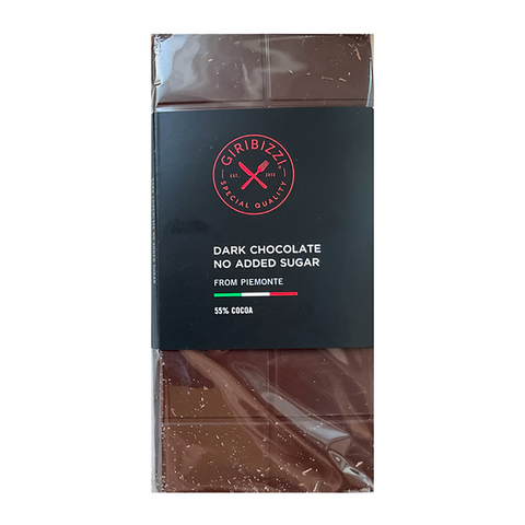 DARK CHOCOLATE 55% COCOA, NO ADDED SUGAR
