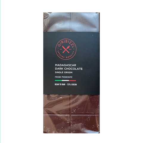 MADAGASCAR DARK CHOCOLATE 72% SINGLE ORIGIN BAR