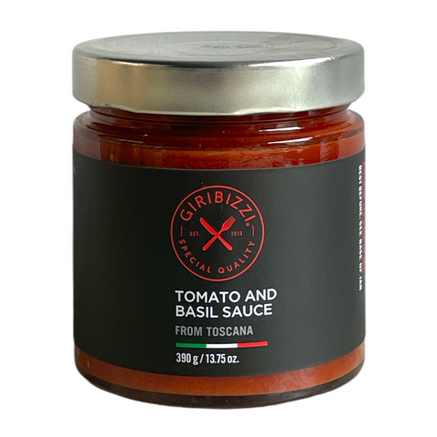 ORGANIC TOMATO AND BASIL SAUCE
