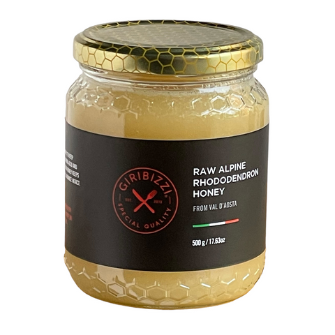 RAW ALPINE RHODODENDRON HONEY