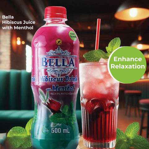 Bella Hibiscus Drink with Menthol