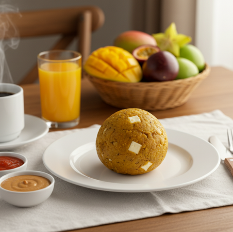 Bolón de Maduro (Ripe Plantain Ball with Cheese)