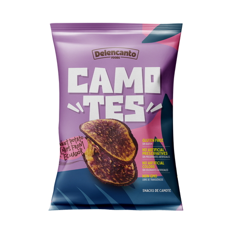 Camotes Natural sweet potato chips