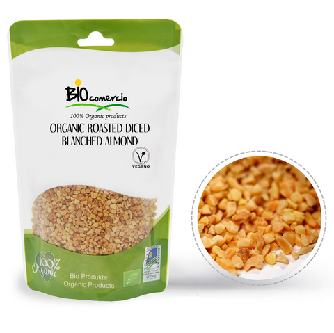 Organic Roasted Diced Blanched Almond