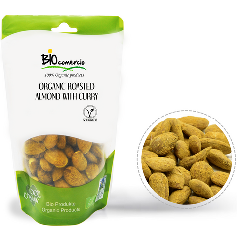 Organic Roasted Almond with Curry